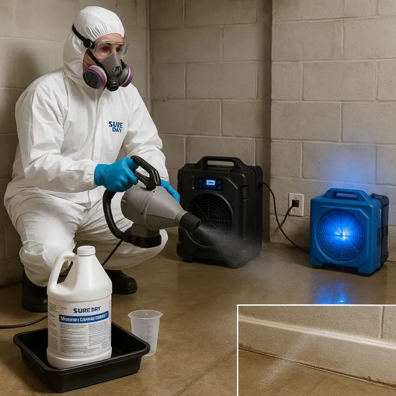 Sanitization and Odor Removal process in Silver Lake, FL
